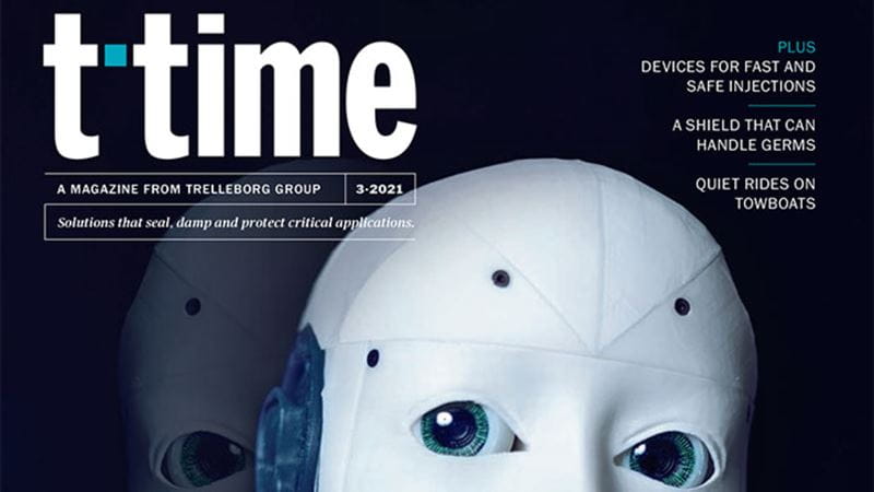 Cover of Trelleborgs Magazine T-Time issue 3