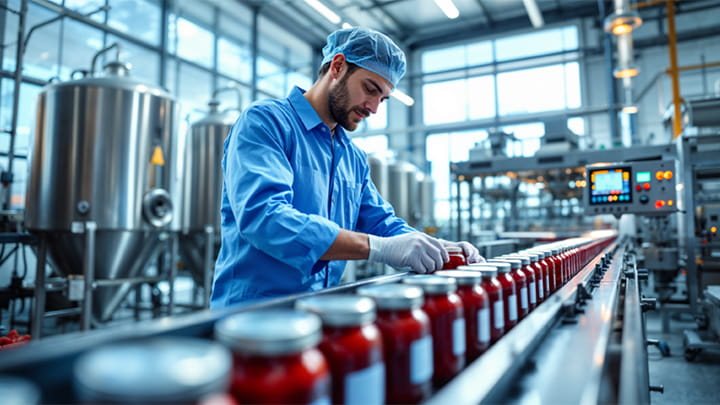 Food safe polymer components for food and beverage processing systems